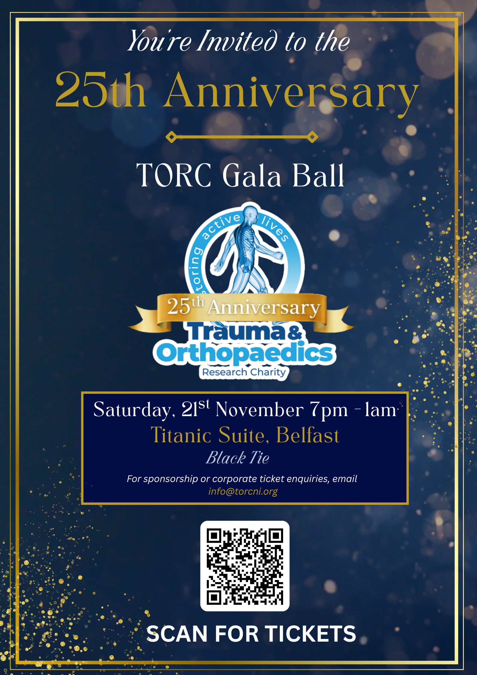 Tickets Are Live for the TORC 25th Anniversary Gala Ball